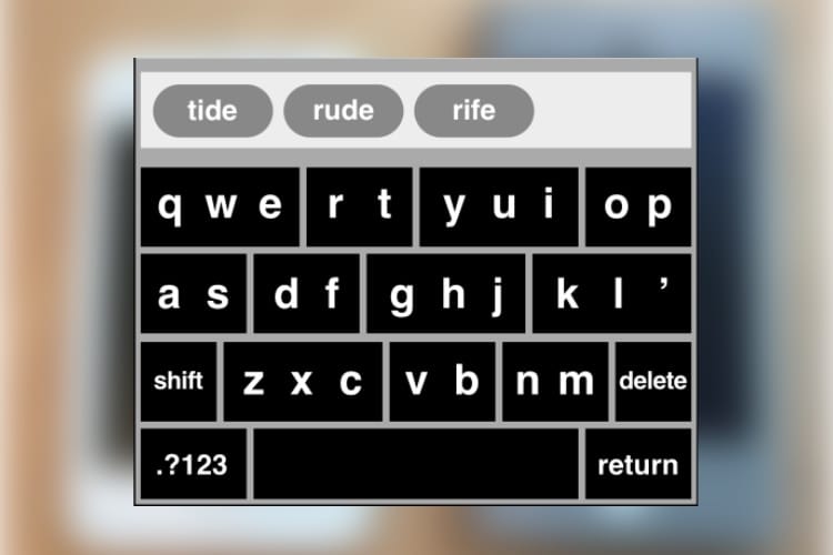 En 2005, le casse-tête du clavier virtuel de l’iPhone