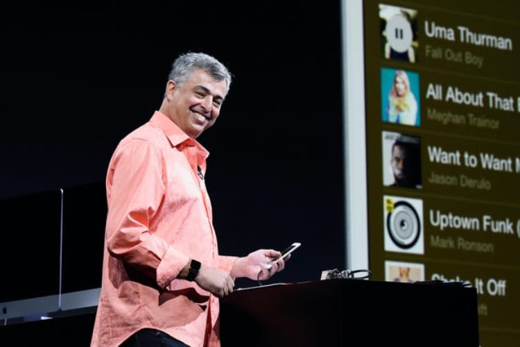 Le roupilleur Eddy Cue, torpilleur de Siri et Apple Music